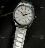 Omega Seamaster Super-LumiNova 8906 Movement 41mm White Face Watch